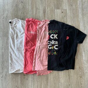 Womens Bundle 5 Various Short Sleeve Tshirts - L